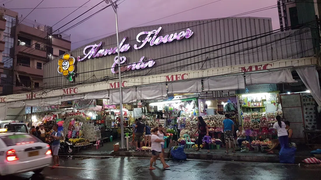 Dangwa Flower Market, Manila