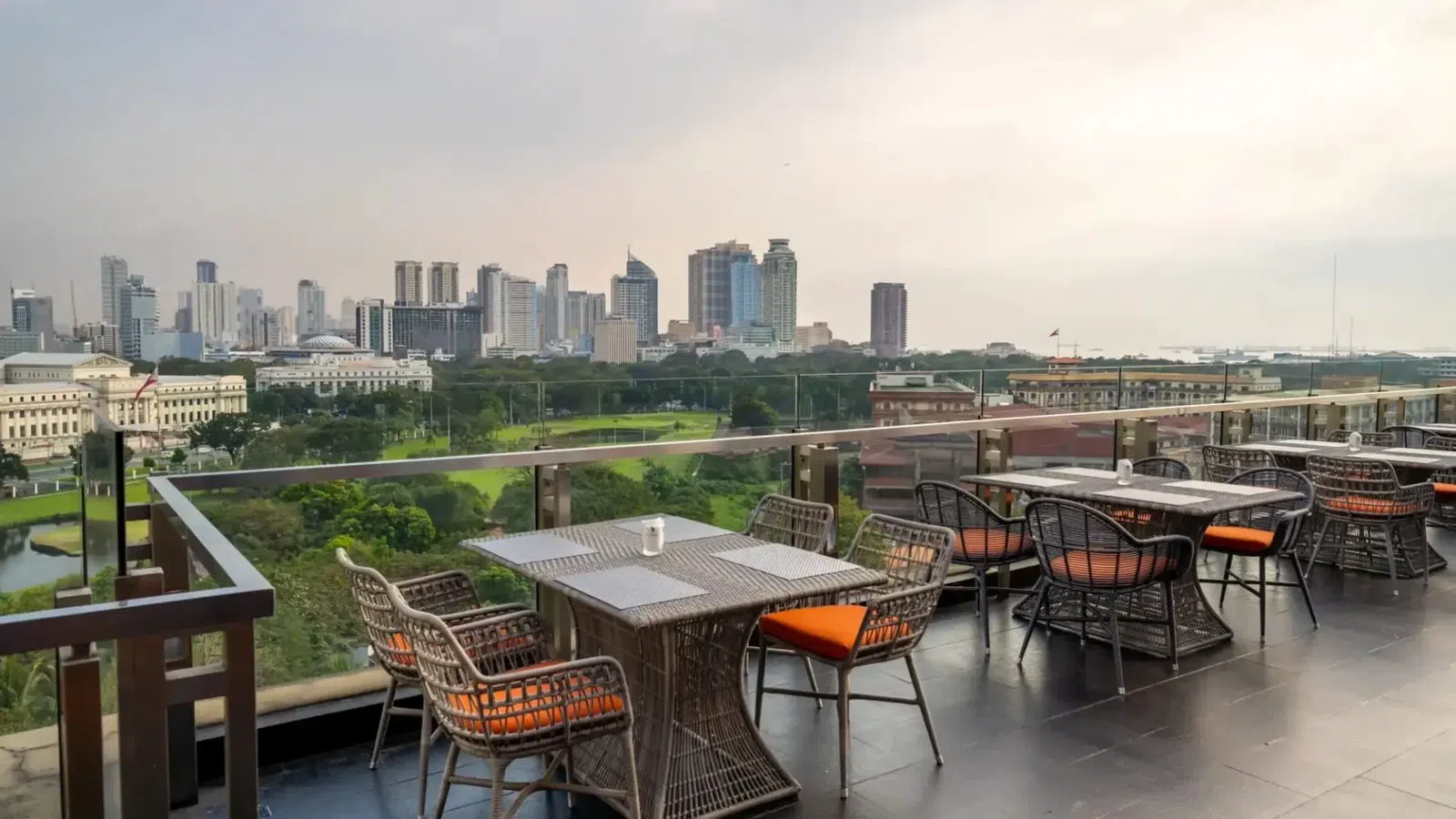 Sky Deck View Bar, The Bayleaf Intramuros, Manila